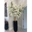 White Cherry Blossom Tree In Matte Planter-1012837695