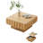 31.1" Lift-Top Natural Coffee Table with Hidden Storage-118631298
