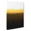 Yellow Sunrise Over The Forest In Abstract - Wrapped Canvas Print-55303483