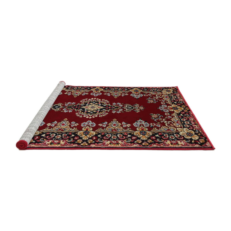 Tapis oriental tissé à la machine Castilloux, Rond 6 pi