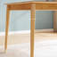 Table de salle à manger rectangulaire martelée L 55,1 po x l 31,5 po-603976313
