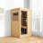 1-Person Compact Wooden Sauna Cabin