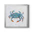 Bulle bleue - Peinture sur toile encadrée-408779094-408779095