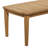 Ensemble de fauteuil d'extérieur en teck avec causeuse et coussins et table basse