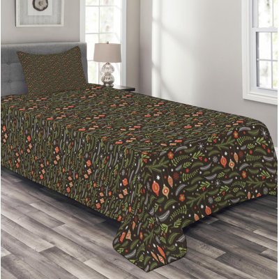 Rustic Polyester Coverlet