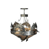 Rustic Lodge 6 - Light Chandelier