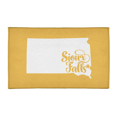 Tapis en poly-chenille south sioux chute south