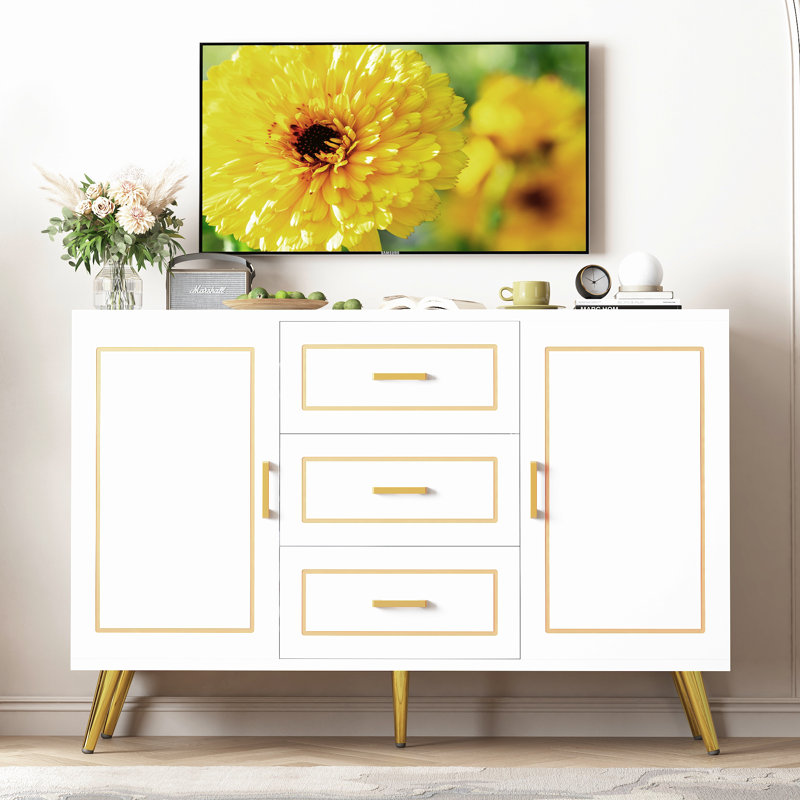 Buffet 47,2 po Koyka, Blanc