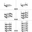 20 Pair Shoe Rack