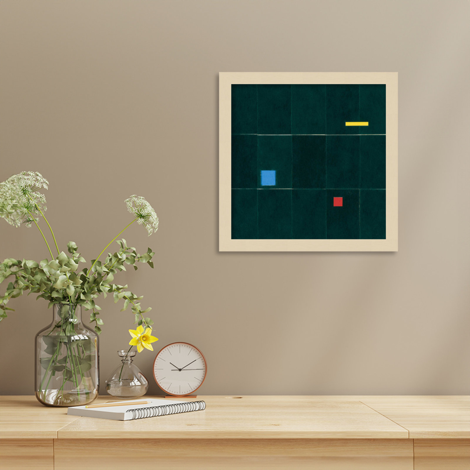Kitchen Scourers Print by Alex Dunn, Brown, 13" H x 13" W x 1" D