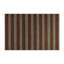 Tapis intérieur / extérieur brun HorizontalStripes-206164142