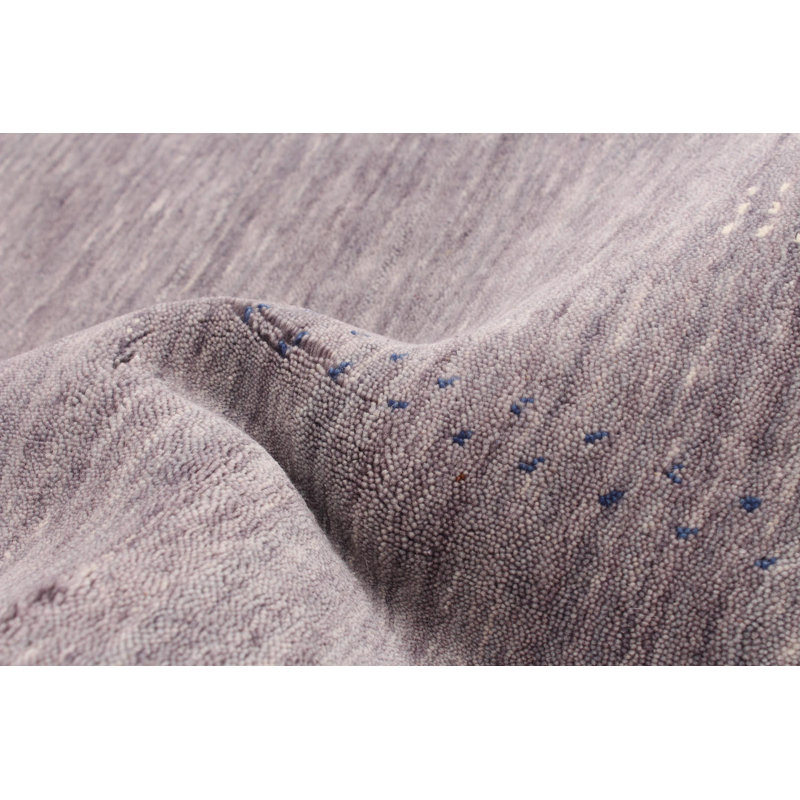 Tapis gris Abou Gabbeh 9 pi 0 po x 11 pi 8 po