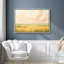 «Pastel Meadow Landscape with Open Fields and Gentle Sky», reproduction d'art sur toile encadrée-1619260535-1619260537