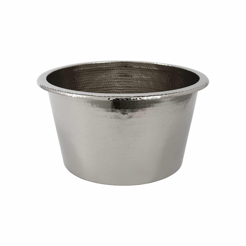 Diego 13" L x 13" W Bar Kitchen Sink, Polished Nickel