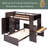 Gosim Kids Twin Bunk Bed with Drawers-1941716536