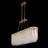 Lafayette 6-Light Linear Pendant - Havana Gold