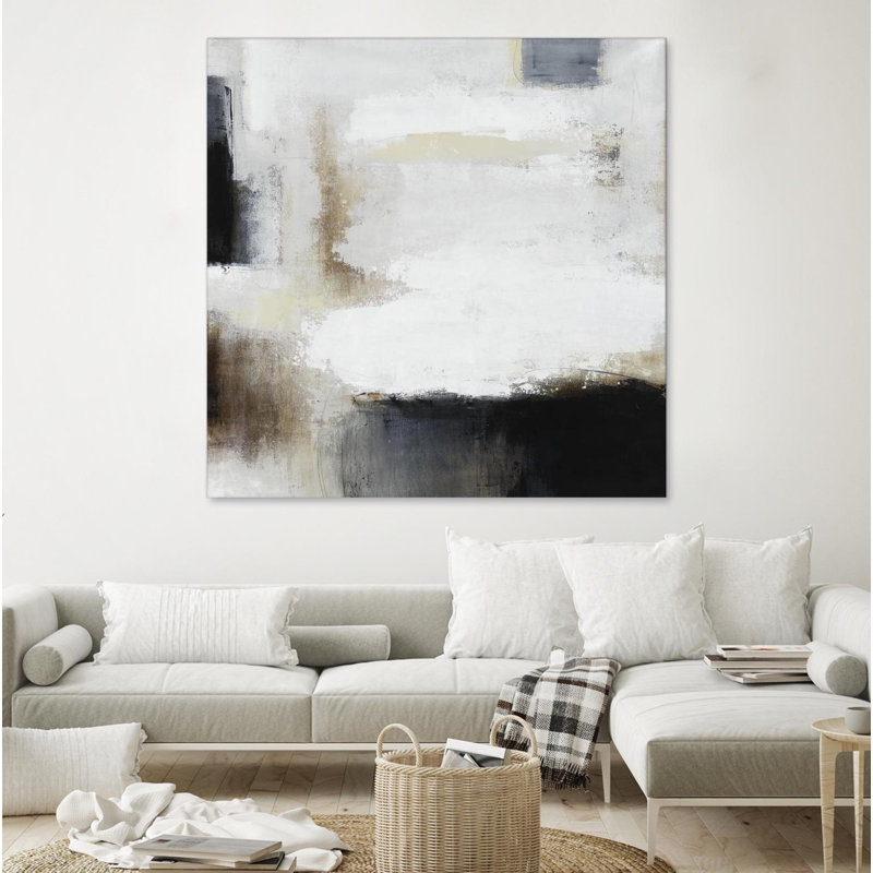 " Below Clouds ", 72" H x 72" W x 1.5" D