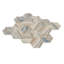 Recycled Hexagon  2"X2" Glass Mosaic Tile-61485199