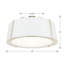 Plafonnier semi-encastré 3 lumières 18 po Aulait-1107175024