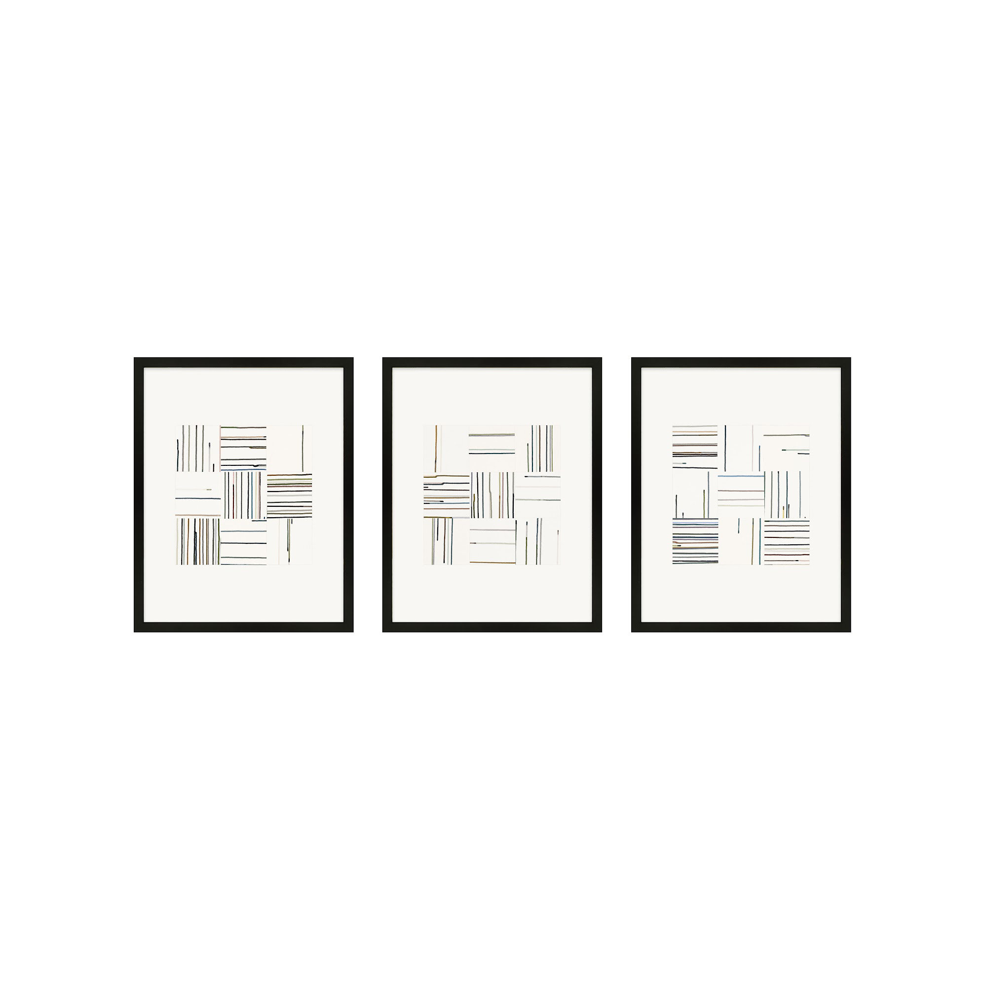 Drips by Beth James, Black Framed, 30" H x 24" W x 1.25" D