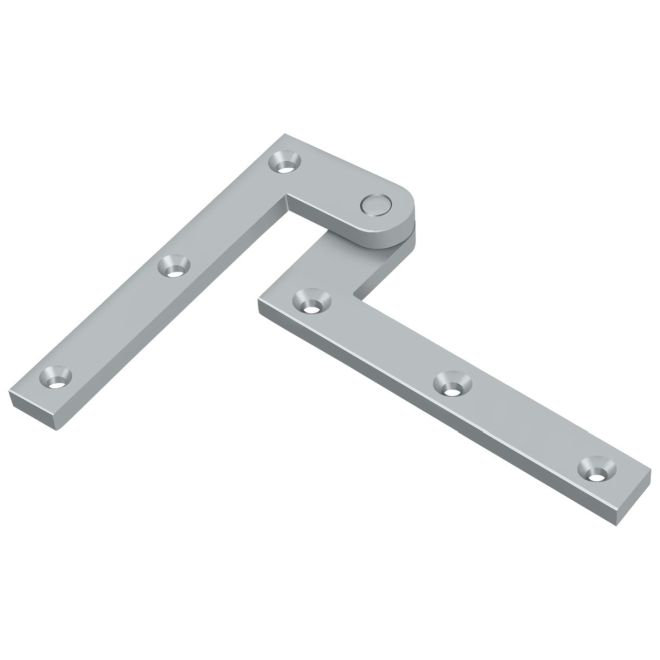 99'' x 16'' Butt Bearing Hinge, Brushed Chrome