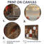 «Red Gold Elegant Entrance», reproduction d'art mural-1335095858-1335095862
