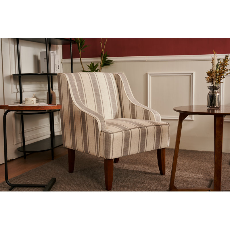 Ballew Upholstered Club Chair, in Grey