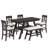 Jennalyn Four Leg Dining Set-55141809-55141774-55141775