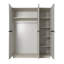 NICOLE SZAFA 150 3D Wardrobe-842049006