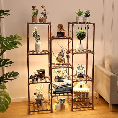 Plant Stand Indoor With Grow Light by Arlmont & Co.