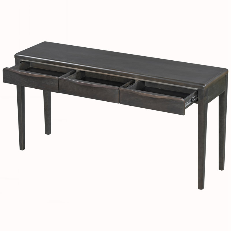 Table de ferme de style campagnard, Black