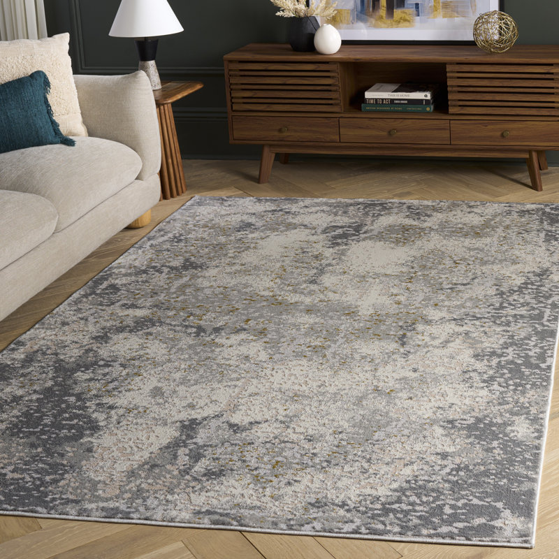 Palma 366 Performance Abstract Rug, 5'-3" X 7'-6" Rectangle