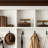 Retro Farmhouse-Style Entryway Storage Rack, Multi-Functional Coat Rack With Storage Drawers, Suitable For Hallways, Living Rooms, And Entryways.-1583546322
