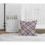 Coussin décoratif taupe Anthony Plaid-107834866-107834870