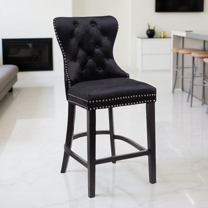 Tabouret Boyel 26 ", Noir