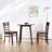 George Oliver Small Round Solid Wood Dining Table-712869496
