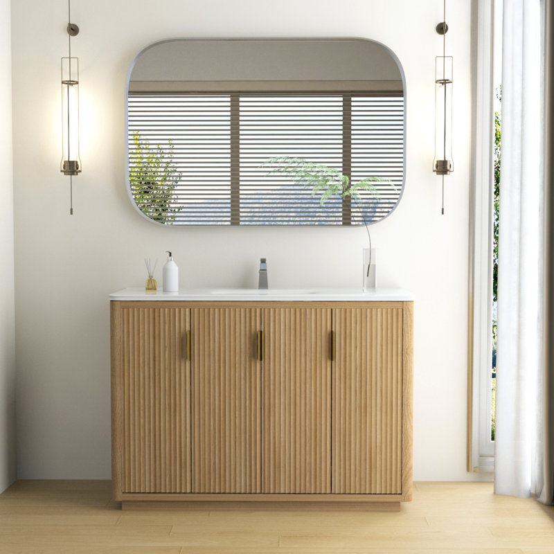 48'' Single Bathroom Vanity With Top