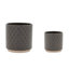 Ceramic Diamond Pattern Planter