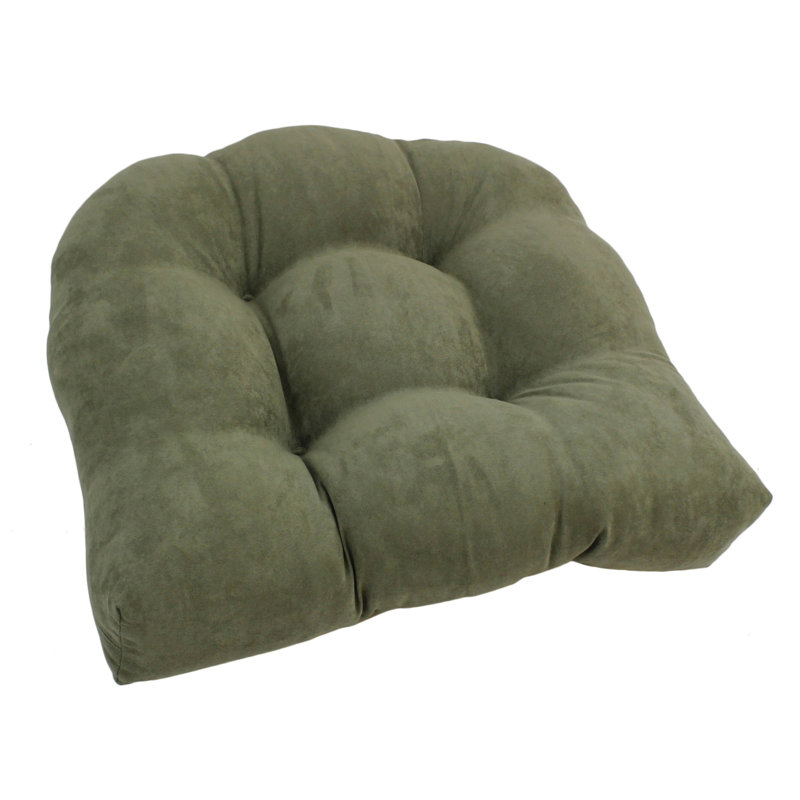Outdoor 5'' Seat Cushion, Sage Green