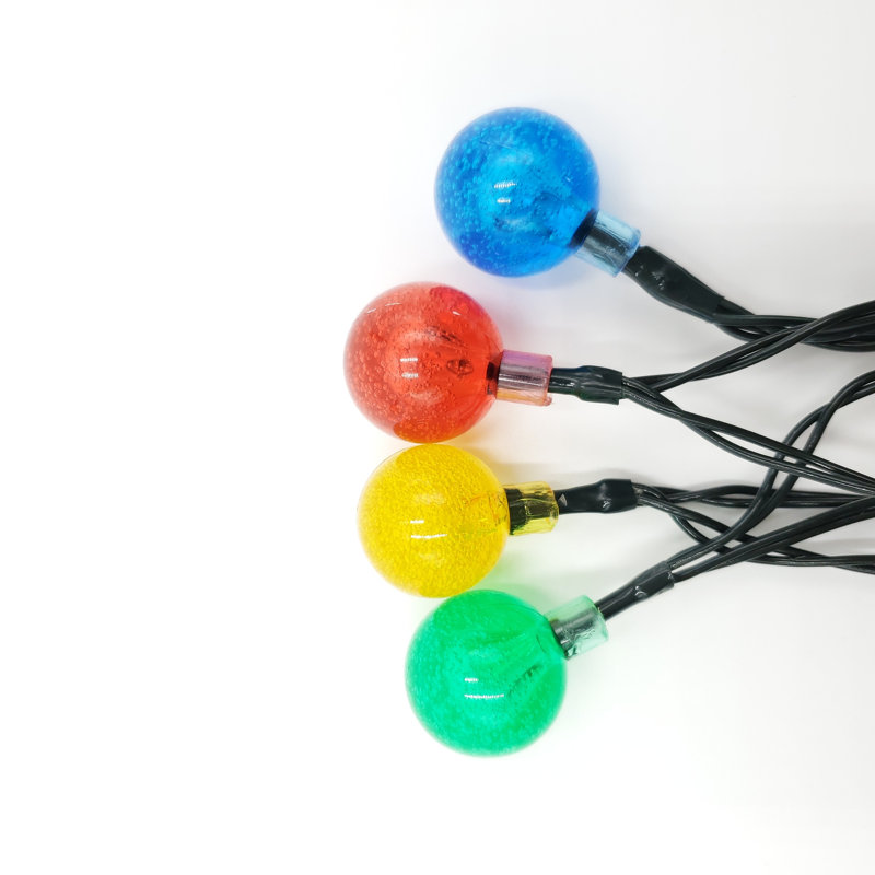 Guirlande de lumières en cristal Sitton, Multicolore