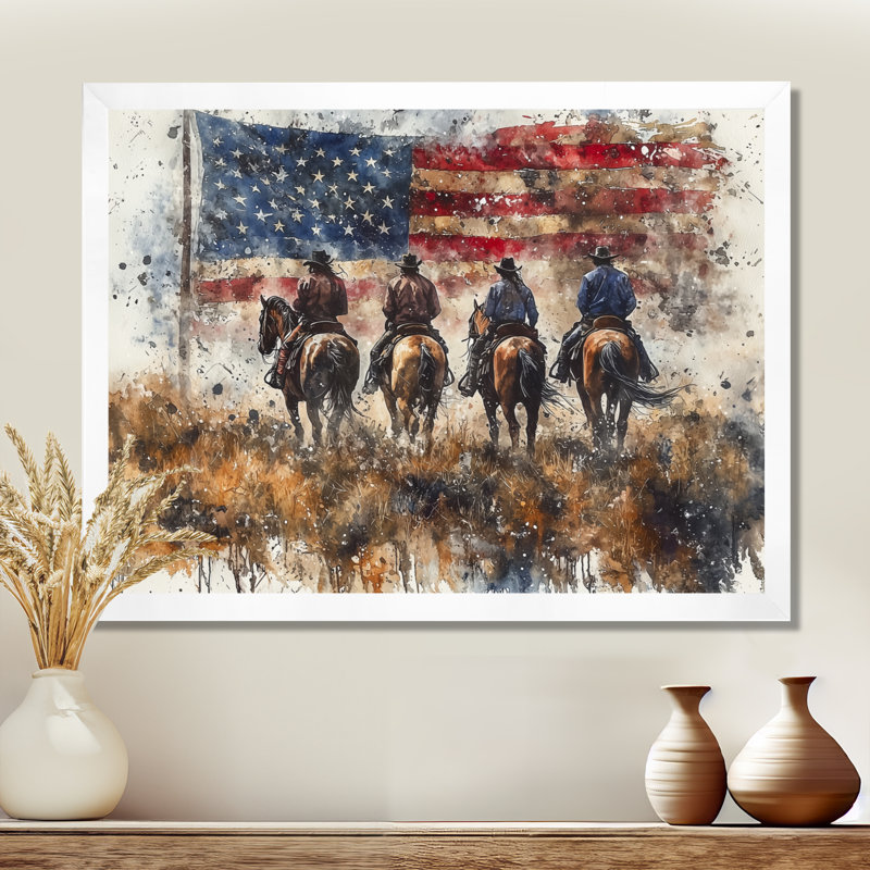 Marieke - États-Unis, art mural, Reproduction encadrée d'une seule photo, H 12 po x l 20 po, Blanc