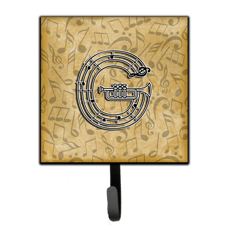 Porte-garde-bûche et crochet mural musical instrument, G