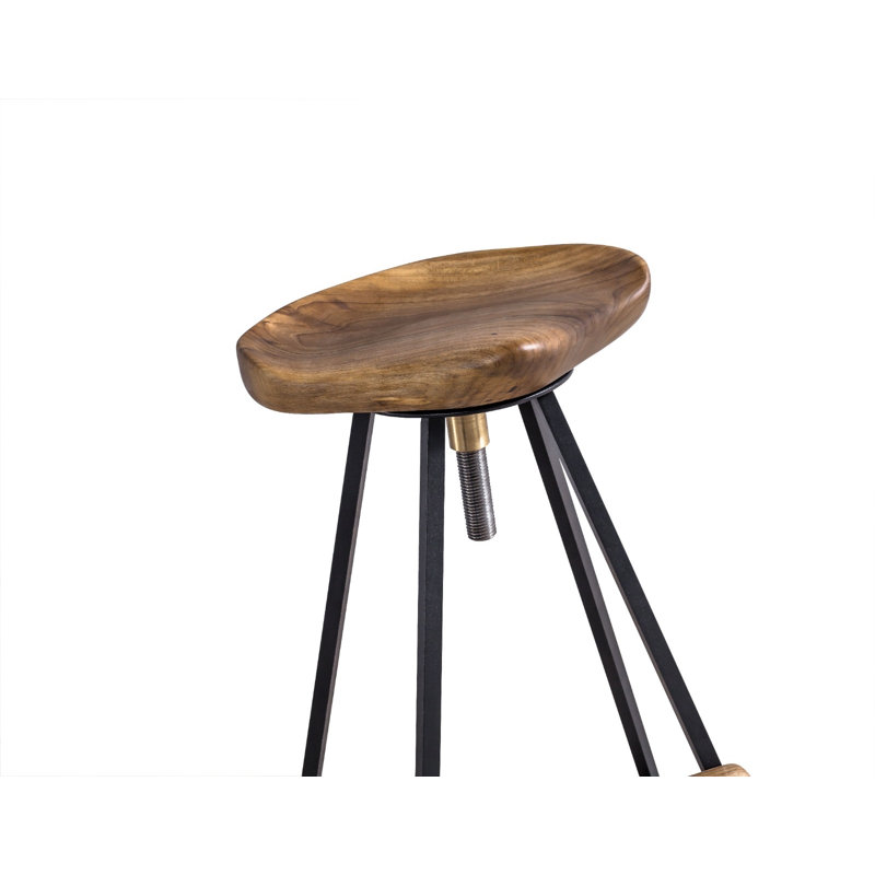 Bar Stool Adjust, Walnut
