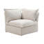 Canapé modulaire rembourré en velours côtelé avec repose-pieds Fairford-39936761