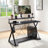 Metal Base Computer Desk