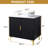 30" Modern Free-Standing Single Bathroom Vanity With Ceramic Top-105116843