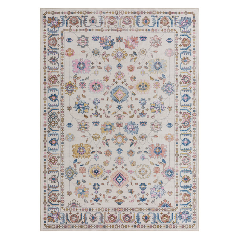 Tapis lavable à la machine LENORE, Rectangle 4pi x 6 pi