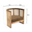 ISA Upholstered Barrel Chair