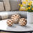 Jahlisa Modern Resin Orbs with Geometric Design, Decorative Polyresin Accent - Set of 3-1825252901