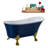 55.1'' x 26.8'' Soaking Acrylic Bathtub-76640552-76640555